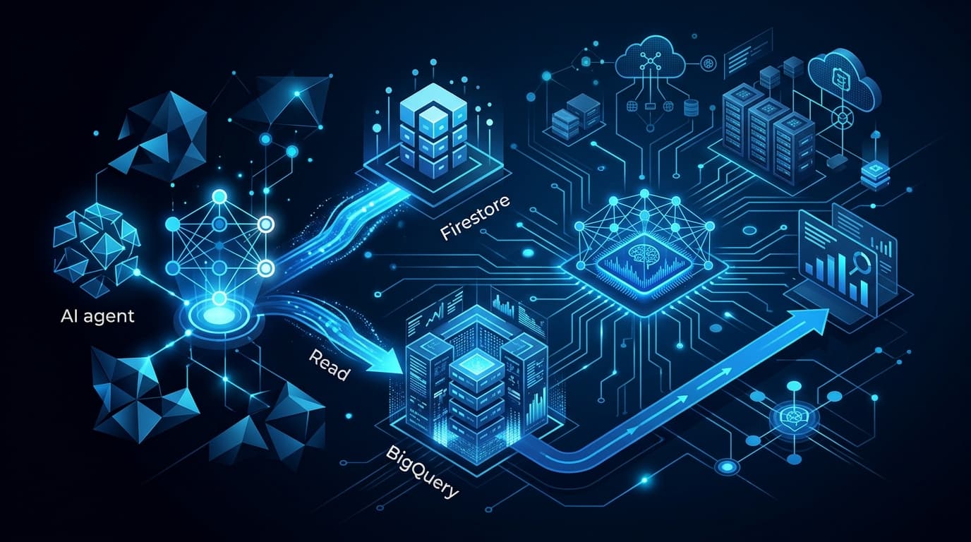 Implementing CQRS Pattern for AI Agent State Management with Firestore and BigQuery